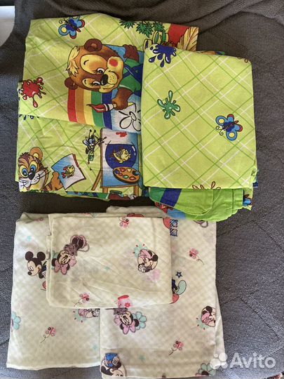Постельное белье для детской кроватки