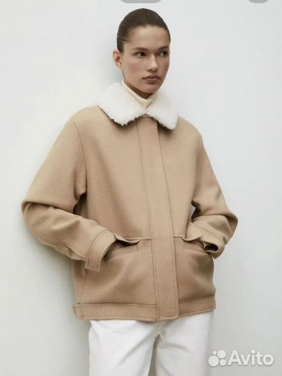 12storeez Бомбер из шерсти утепленный