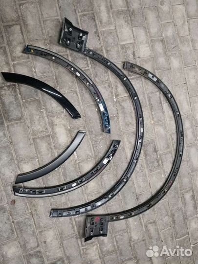 Audi Q7 4m s-line R21 накладка крыла расширители