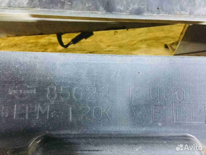 Бампер задний sedan nissan Skyline HR33 Белыйусили