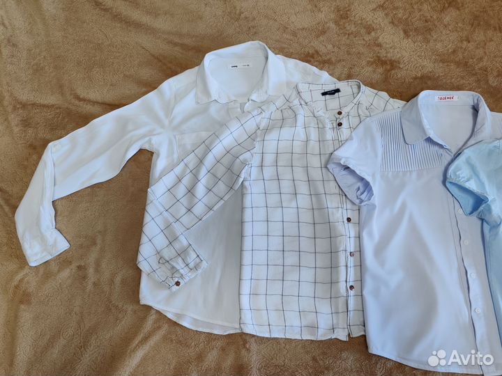 Блузка школьная для девочки 140-152