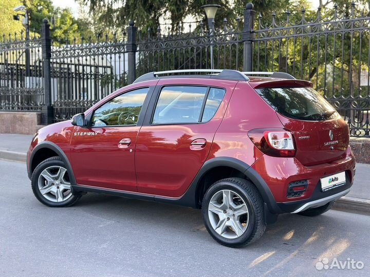 Renault Sandero Stepway 1.6 МТ, 2018, 52 900 км