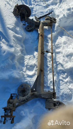 Задний балка пассат б5