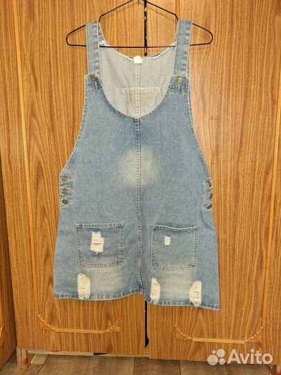 Джинсовый сарафан женский