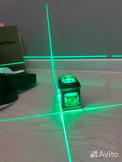 Лазерный уровень 12 линий новый