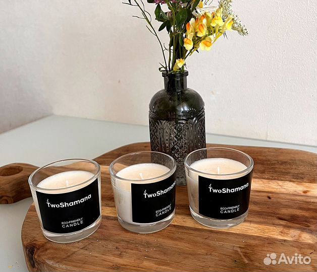 Ароматическая свеча - набор 3 шт