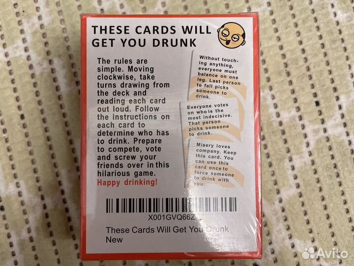 These cards will get you drunk