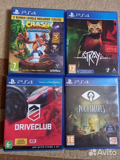 Игры для приставок ps4