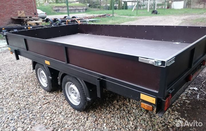 Прицеп легковой двухосный с гарантией