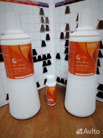 Краска для волос и окислитель