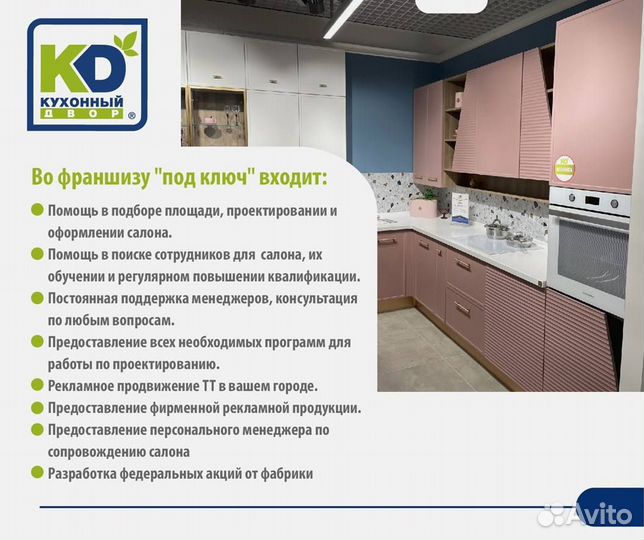 Салон кухонь. Франшиза