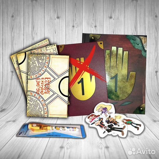 Дневник, Книга №1 (А4) Гравити Фолз (160 стр)