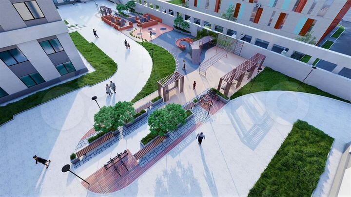 Апартаменты-студия, 34,3 м², 28/33 эт.