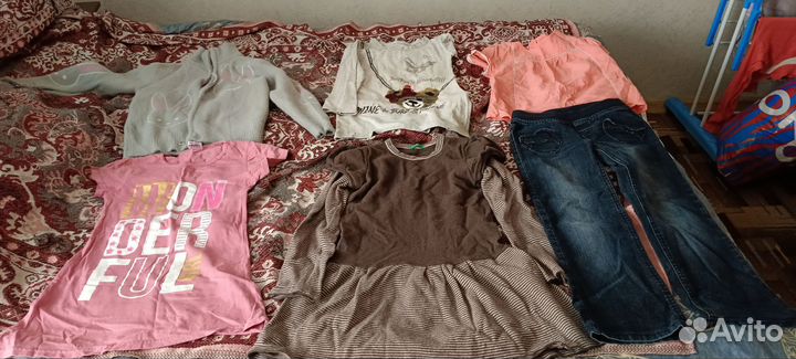 Детские вещи пакетом на девочку