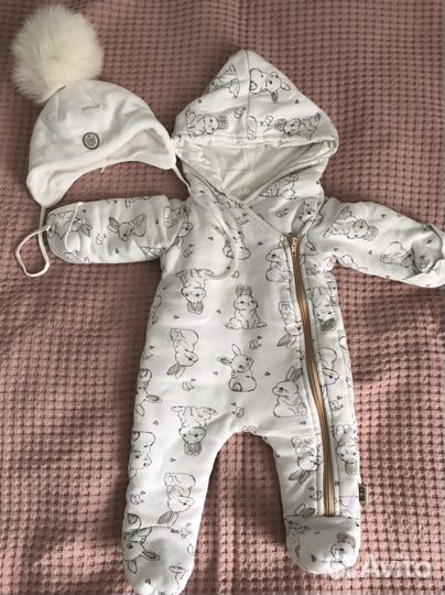 Детский набор комбинезон и шапочка