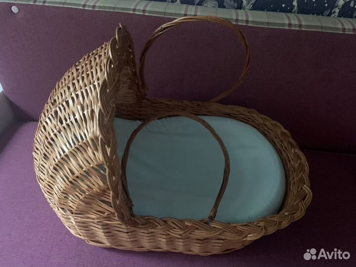 Конверт плетеная корзина на выписку
