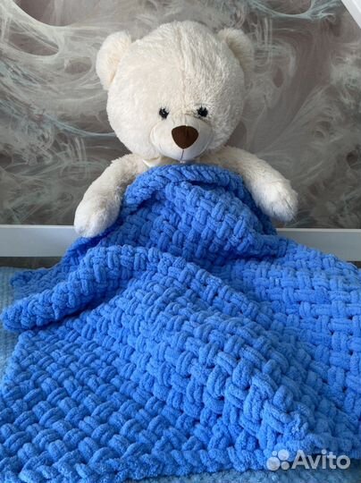 Плед плюшевый детский