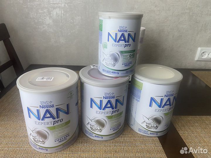 Смесь нан тройной комфорт