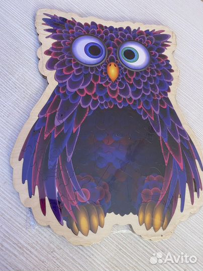 Деревянные пазлы новые