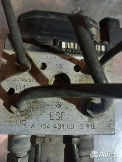 Блок ABS Mercedes A-Class W168