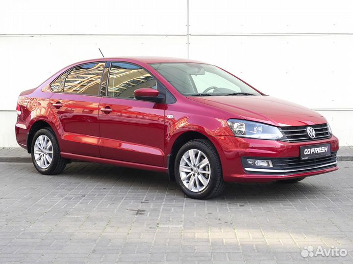 Volkswagen Polo 1.6 AT, 2015, 144 395 км