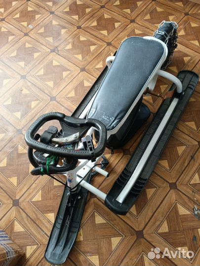 Детский электро снегокат