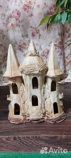 Грот для аквариума замок