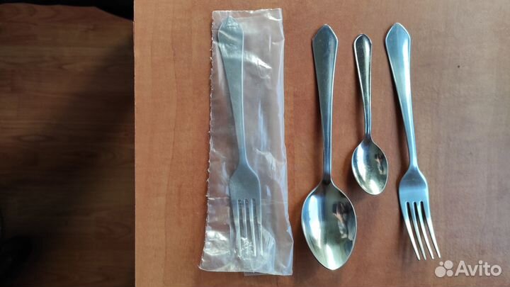 Новые наборы ложек вилок из нерж. ст. Россия