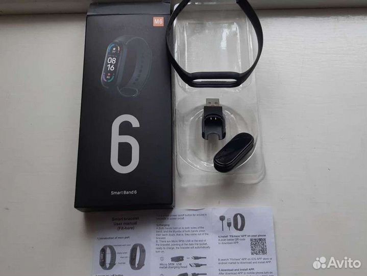 Фитнес браслет,смарт-часы М6