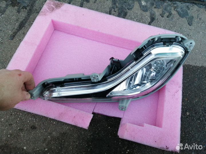 Противотуманка левая Hyundai Solaris