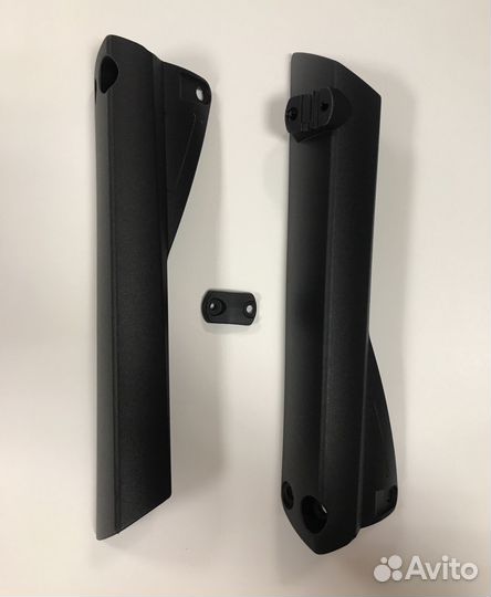 Защита вилки черная KTM 690 SMC/R 08-13