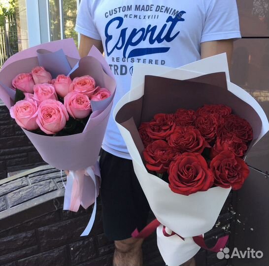Розы цветы букеты доставка