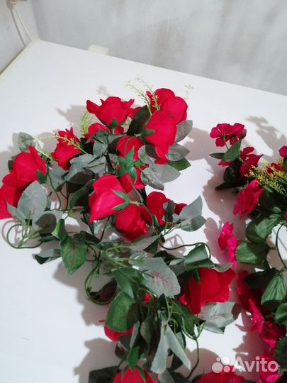 Искусственные цветы для декора