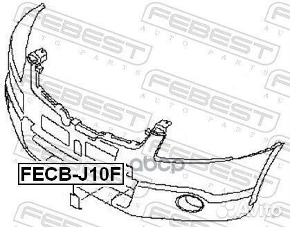 Заглушка буксировочного крюка fecb-J10F fecb-J1