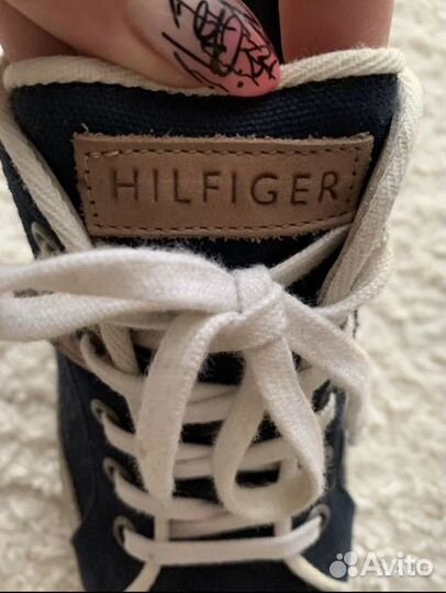 Tommy hilfiger кеды 38,5