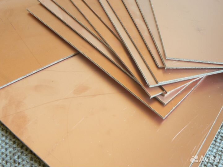 Стеклотекстолит фольгированный двухсторонний