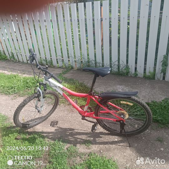 Велосипед подростковый 24 дюйма бу