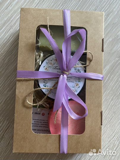 Подарочный набор (баттер+мыло ручной работы)