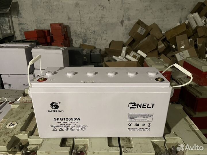 Agm Sucred Sun SPG12650 - 150А/ч