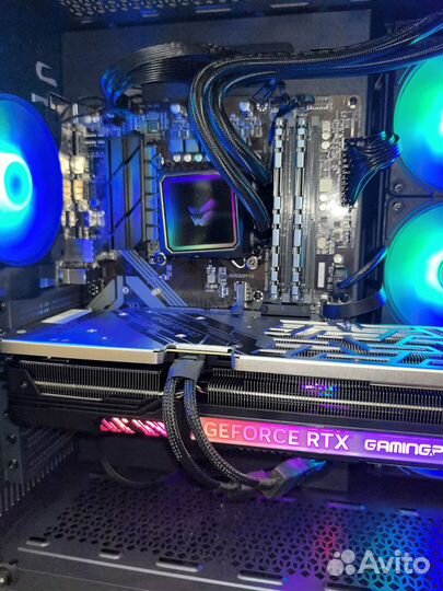 Сборка мощного пк 2024 RTX 4080 GeForce