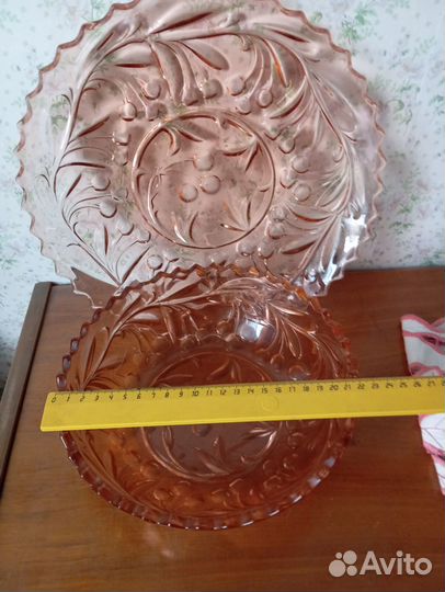 Блюдо и салатник