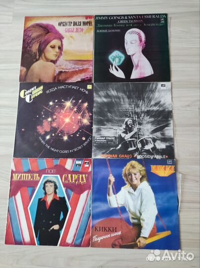 Виниловые пластинки СССР