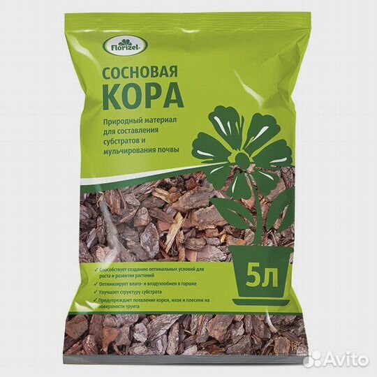Кора сосновая 5л