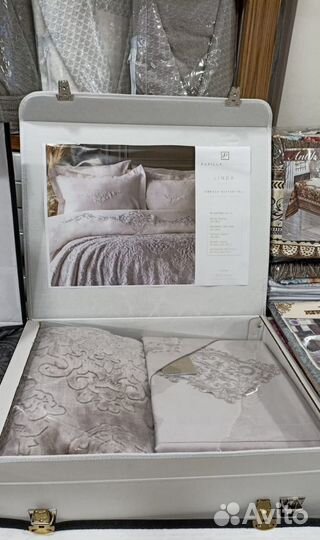 Постельное белье+ Покрывало, хлопок Турция