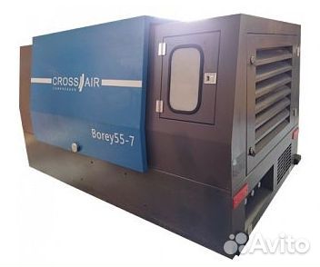 Компрессор винтовой дизельный CrossAir 55 кВт