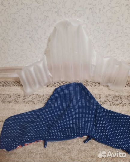 Подушка с чехлом на стульчик IKEA