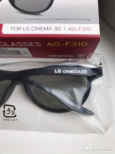 3D очки LG новые