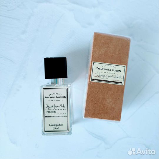 Zielinski & Rozen Orange & Jasmine, Vanilla