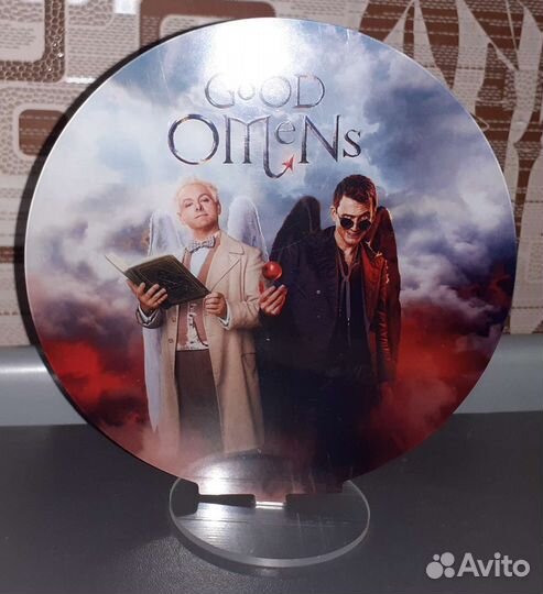 Бокс по сериалу и книге Благие знамения и другим