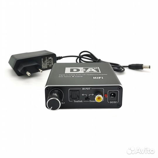 Аудио конвертер цифрового сигнала в аналоговый с у